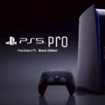 PlayStation 5 Pro with key features highlighted against a sleek background