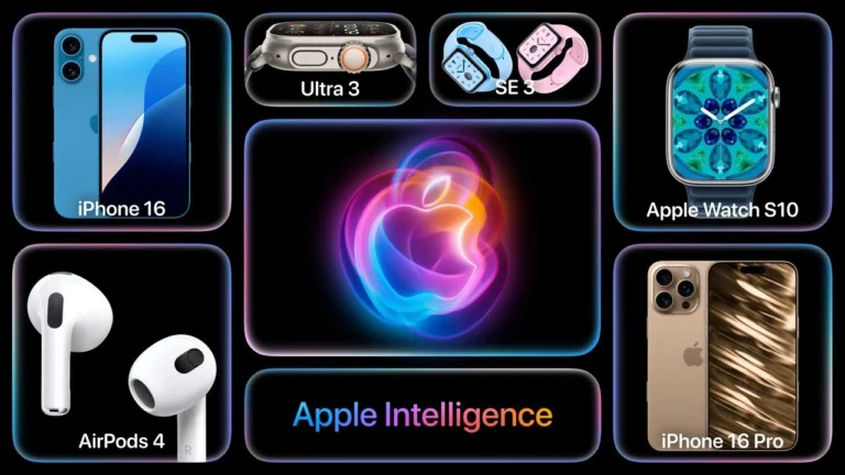 apple iPhone 16 series and watches and AirPods